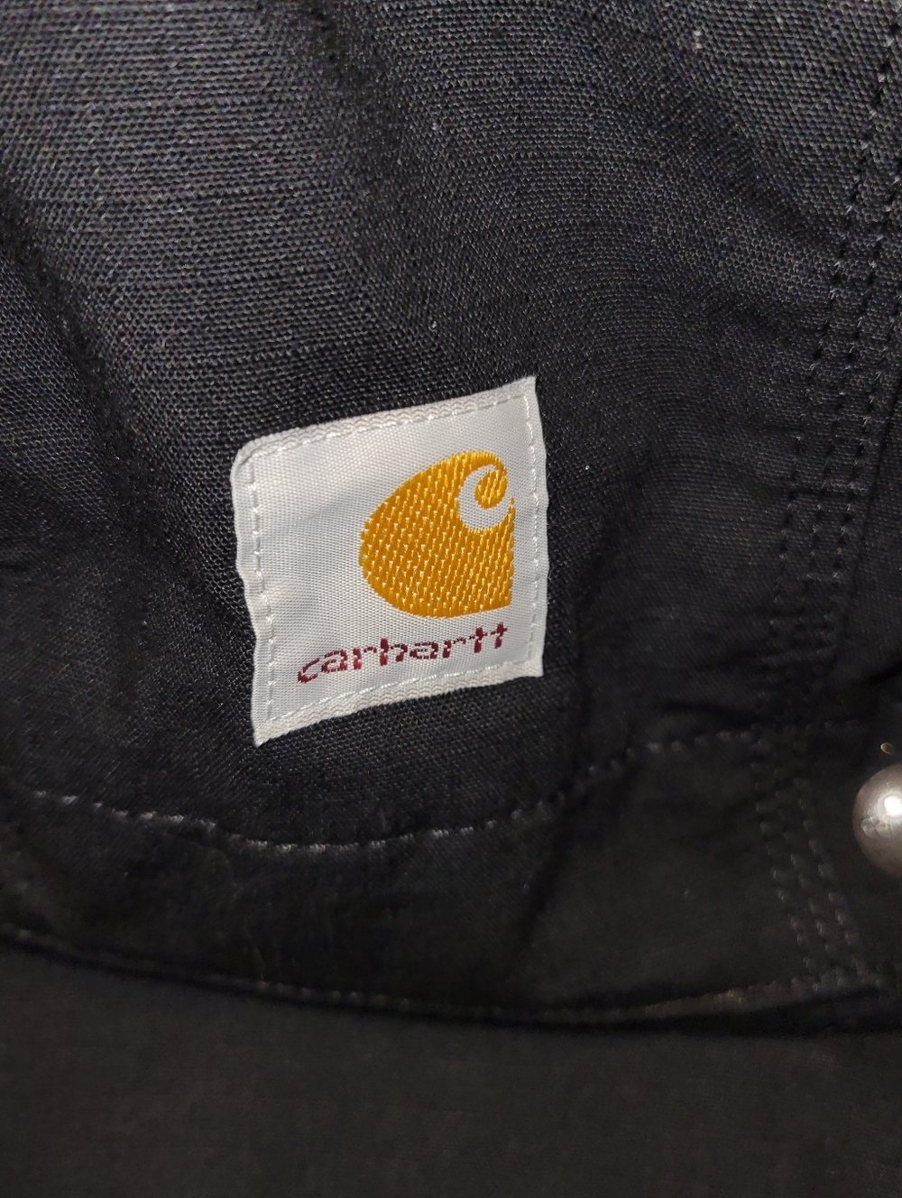 Carhartt Full Swing Caldwell Ripstop Insulated Jacket Black Medium Mens OJ3372 - Picture 5 of 10
